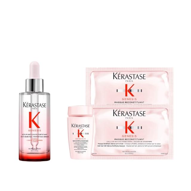 【KERASTASE 巴黎卡詩】粉漾芯生頭皮調理精華30ml(頭皮精華/頭皮保養/蓬鬆/養髮)