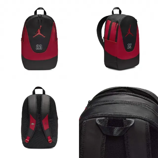 【NIKE 耐吉】後背包 Jordan Flightcore 15吋筆電包 紅 書包 JD2633030AD-001