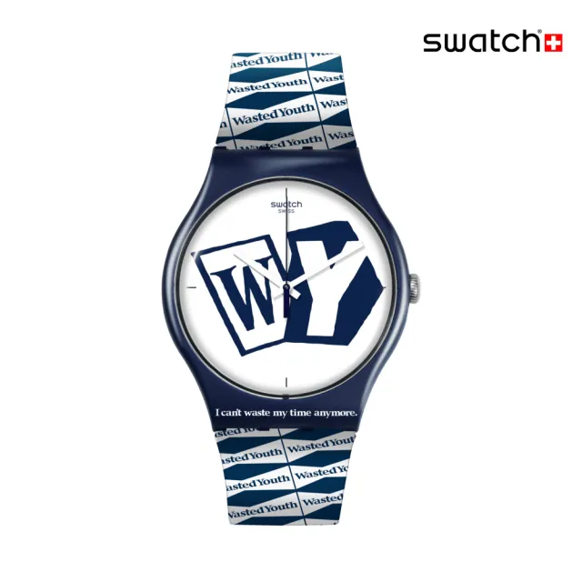 【SWATCH】WASTED YOUTH BY VERDY 經典手錶/男錶/女錶/瑞士製造 SO29Z141(41mm)