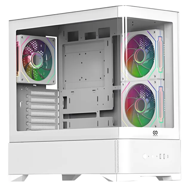 【華碩平台】I3 四核 RTX 5070 {靖奇神殿V}WIFI電競機(I3-14100F/B760/32G D4/1TB)