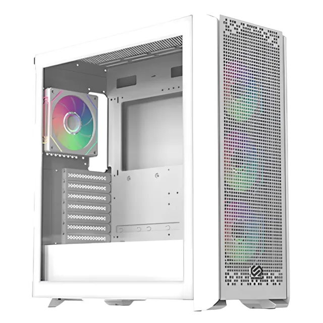 【華碩平台】I3 四核 RTX 5070 {靖奇神殿V}WIFI電競機(I3-14100F/B760/32G D4/1TB)