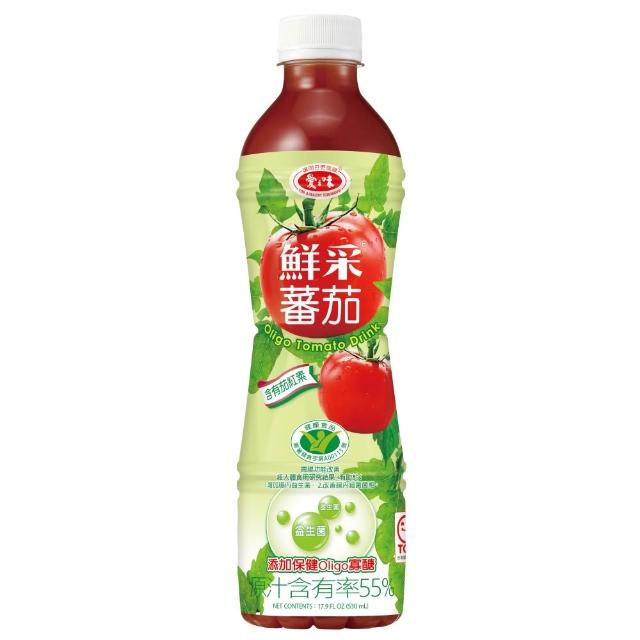 【愛之味】鮮采蕃茄汁(OLIGO保健)(530ml x 24入/箱)