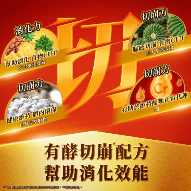 【我的健康日記】燃切酵素30包+夜食酵素EX30包(劉品言代言)