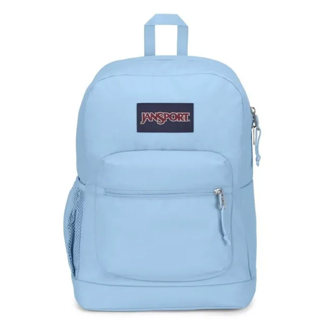 【JANSPORT】雙11 Cross Town Plus 後背包 運動包 雙肩背包 藍(JS0A7ZNZ7G7)