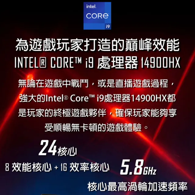 升級32G★【MSI 微星】15.6吋i9-14900HX RTX5060電競筆電(Katana 15 HX/16G/1T/W11/B14WFK-885TW)
