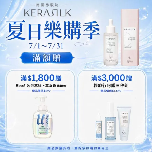 【KERASILK】無瑕抗熱打底髮霧75ml☆絲馭洸髮妝造型系列(所有髮質適用/造型打底/抗熱保護/造型送禮)