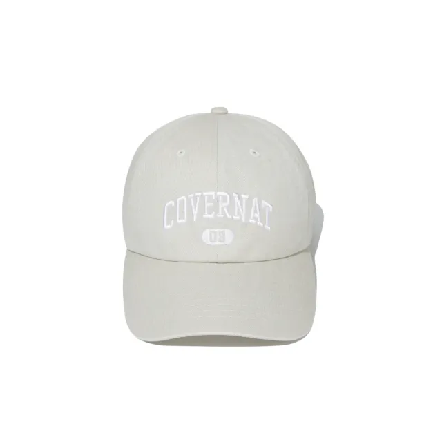 【COVERNAT】官方旗艦館 [舒適版型]拱形Logo棒球帽(ACC帽子 SOOBIN同款 米白/藍/海軍藍/紅/豹紋色)