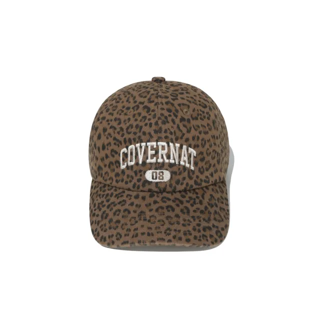 【COVERNAT】官方旗艦館 [舒適版型]拱形Logo棒球帽(ACC帽子 SOOBIN同款 米白/藍/海軍藍/紅/豹紋色)