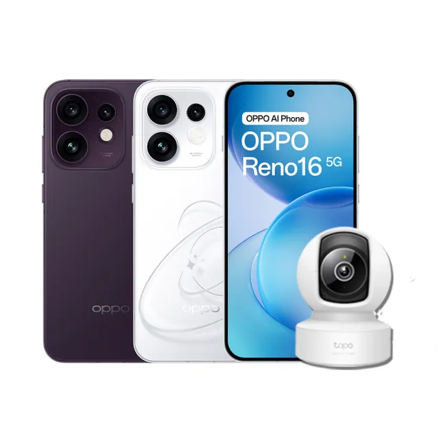 贈3K網路攝影機【OPPO】官方直營 Reno16 6.32吋(12G/256G/高通7Gen4/5000萬畫素主鏡頭)