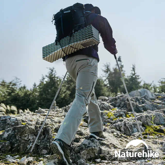 【Naturehike】超值2入組 輕風Pro輕量7075鋁合金折疊登山杖 DS016(台灣總代理公司貨)