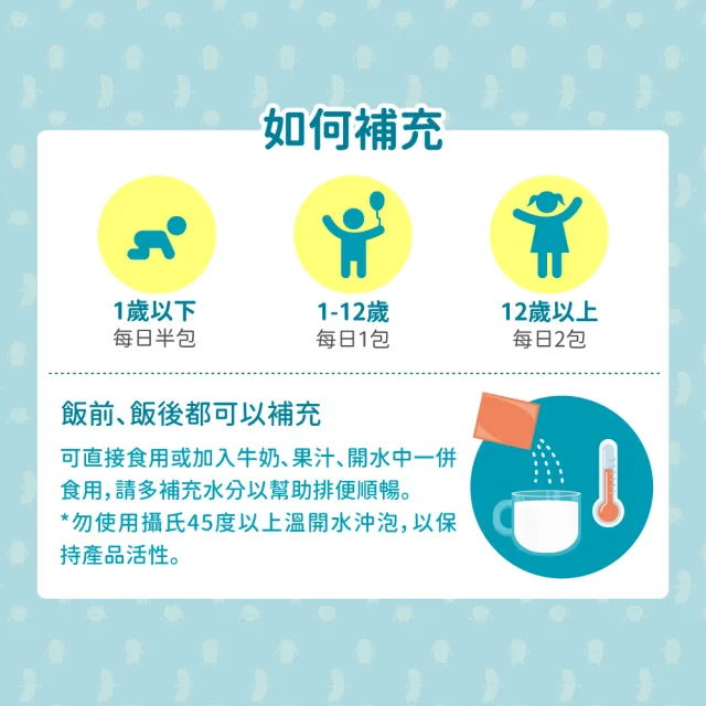 【小兒利撒爾】機能活菌12 30包/盒(兒童益生菌、12種菌株、專利包埋技術、多元菌種、適乳糖不耐)