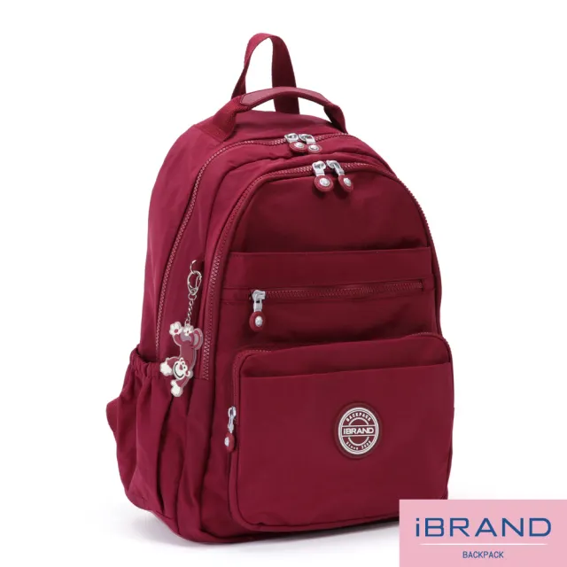 【iBrand】雙11 經典百搭輕盈多口袋後背包(多色任選)