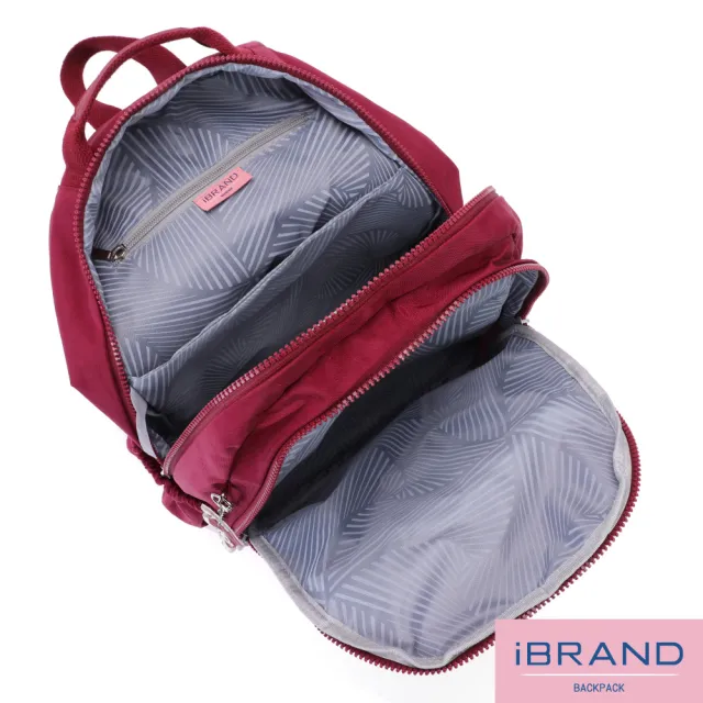 【iBrand】雙11 經典百搭輕盈多口袋後背包(多色任選)