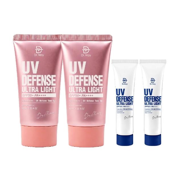 【Dr. May 美博士】專業潤色清爽防曬乳 SPF50+PA++++40ml 二入組 買一送一
