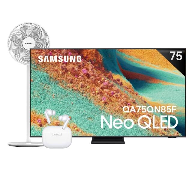 【Samsung 三星】75型 4K Neo QLED 144Hz Mini LED AI智慧顯示器 75QN85F(QA75QN85FAXXZW)