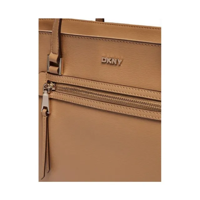 【DKNY】雙11 BRYANT AVE 中號 托特包 棕色 棕色女包包