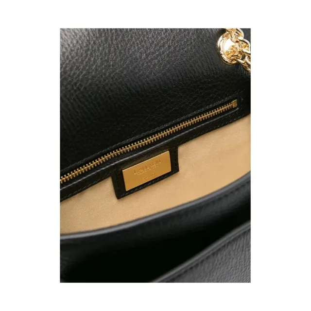 【RALPH LAUREN】雙11 BRADLEY SM 單肩背包 小號 黑色女包包