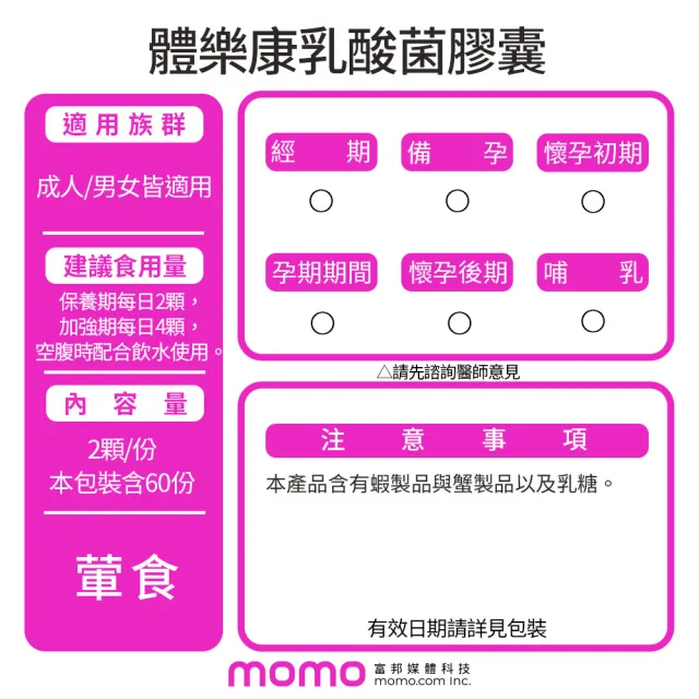 【景岳生技】體樂康乳酸菌膠囊120粒/盒 升級版(贈益淨康牙膏1支 葡萄糖胺 第二型膠原蛋白 鳳梨酵素)