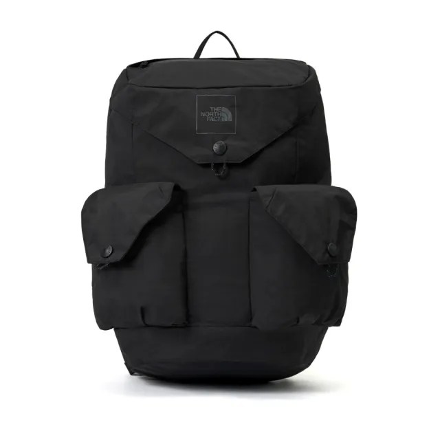 【The North Face】北面男女款黑色大容量休閒後背包｜8EERJK3(筆電包/登山包)