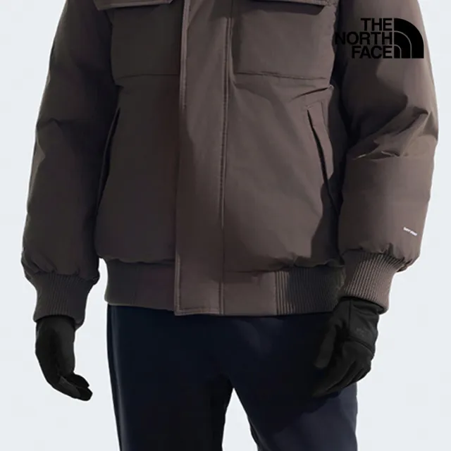 【The North Face】北面男款黑色可觸控手套|4SHAJK3