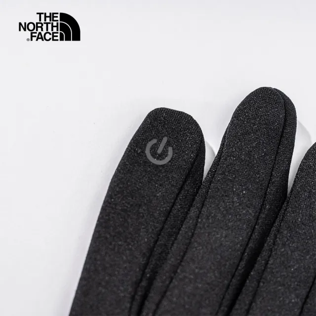 【The North Face】北面女款黑色可觸控手套｜4SHBJK3