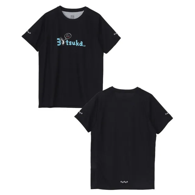 【CHUMS】CHUMS 休閒 CHUMS X 3itsuka Running Cheering Booby T短袖上衣 黑色 男 (CH012797K001)