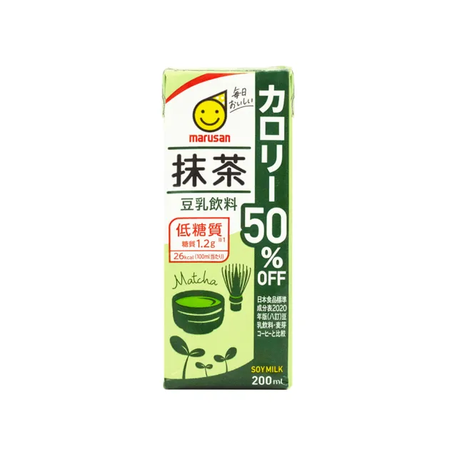【Gelovery Gift】丸三愛 抹茶豆乳200mlx24入組 (低糖/熱量減半)