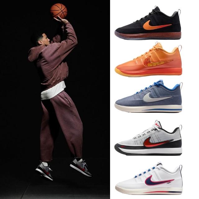 【NIKE 耐吉】運動鞋 籃球鞋 BOOK 2 EP 男鞋 黑橘 Booker 多款(IB6688-001&)