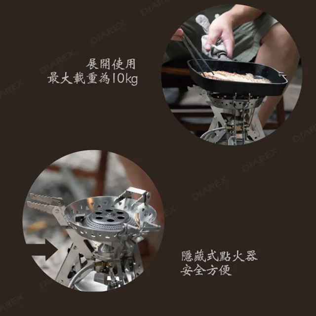 【Pro Kamping 領航家】露營中毒本鋪 新暴焱爐 黑焱爐 2.7kw快速爐 高山爐 折疊爐 快速爐 迷你爐 登山爐