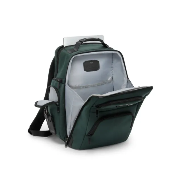 【TUMI】Alpha TUMI Brief Pack 彈道尼龍後背包 - 深松