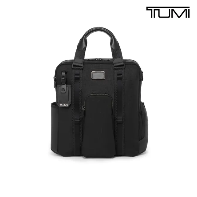 【TUMI】Alpha Bravo Belvoir 彈道尼龍日常隨行托特包 - 黑
