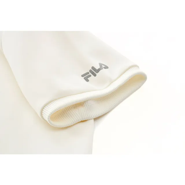 【FILA】FILA 女短袖圓領T恤-白色 5TEA-5319-WT
