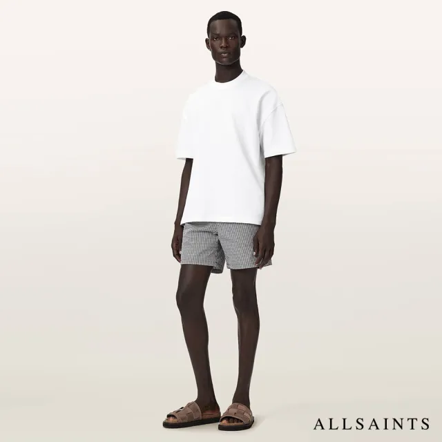 【ALLSAINTS】HAVEN 厚質純棉寬鬆短袖T恤-白 M029JC(寬鬆版型)