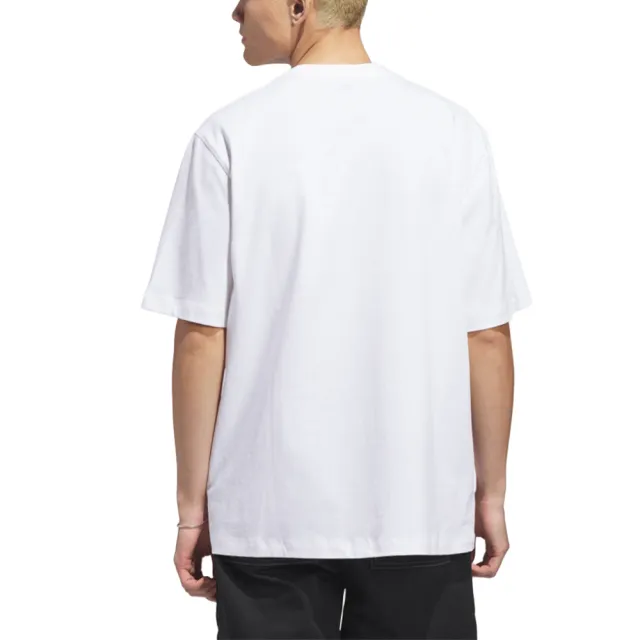 【adidas 愛迪達】圓領短袖T恤 GONZ LOGO TEE 男女 - KF1836