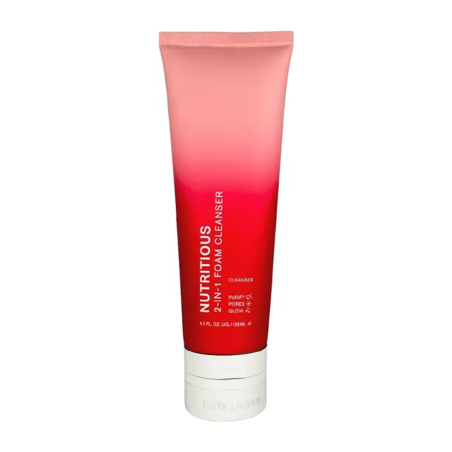 【Estee Lauder 雅詩蘭黛】超能紅石榴微循環二合一潔膚乳 125ml (國際航空版)