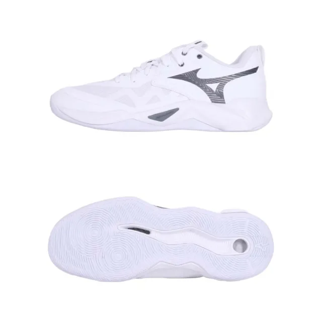 【MIZUNO 美津濃】WAVE MOMENTUM PRO 男排球鞋-匹克球 運動 美津濃(V1GA254083)