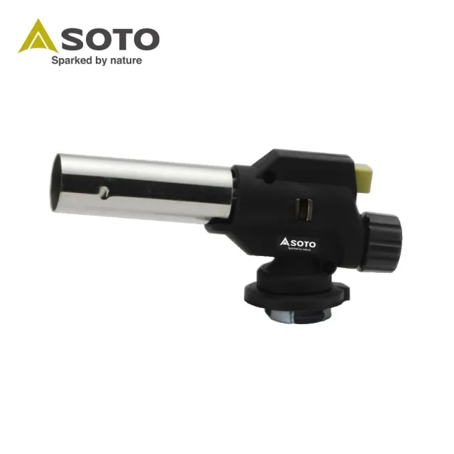 【SOTO】日製溫控瓦斯噴槍 ST-451S 炙燒料理 快速生火 焊接 可倒噴