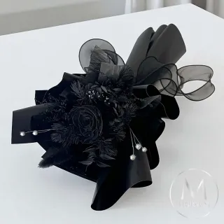 【Floral M】Dark Rose 黑色浪漫永生玫瑰花束(乾燥花/永生花/情人節花束/告白禮物/求婚花禮)