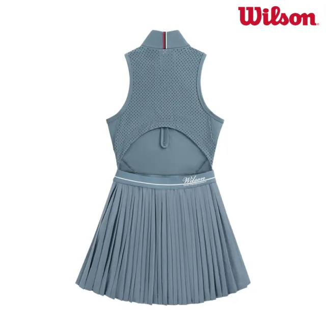 【WILSON】Winning Tennis Dress Storm 女款 服飾 連身裙 灰色 WW00481U032001