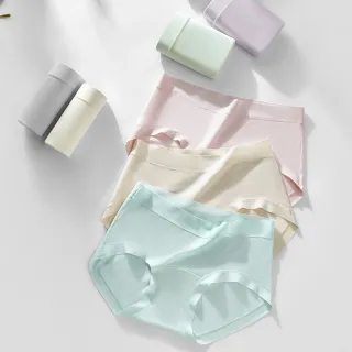 【EASY SHOP】iMEWE-Best7days七日鮮中腰平口內褲七件組(膚+綠+紫+米+藍+灰+粉)