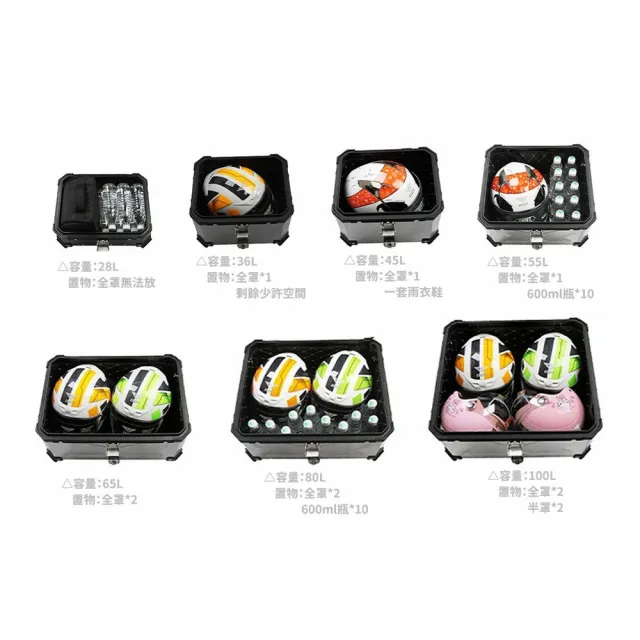 【Supamoto】32L—機車鋁合金尾箱(重機/通用/行李箱/鋁箱/後箱/摩托車/大羊/快拆/檔車/CT125/CB350)