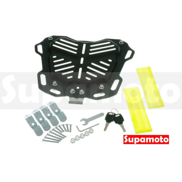 【Supamoto】65L—機車鋁合金尾箱(重機/通用/行李箱/鋁箱/後箱/摩托車/大羊/快拆/檔車/CT125/CB350)