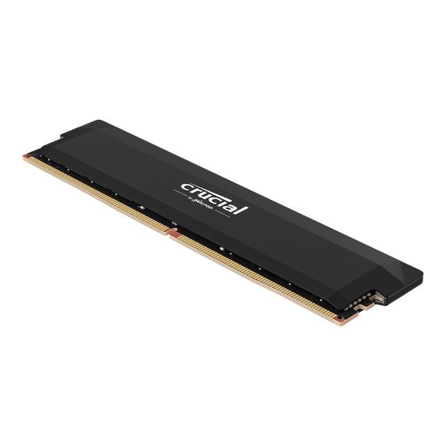 RAM+MB組合★【美光】PRO D5 6000 16G超頻桌上型記憶體(黑散熱片/CP16G60C48U5))+技嘉B860主機板