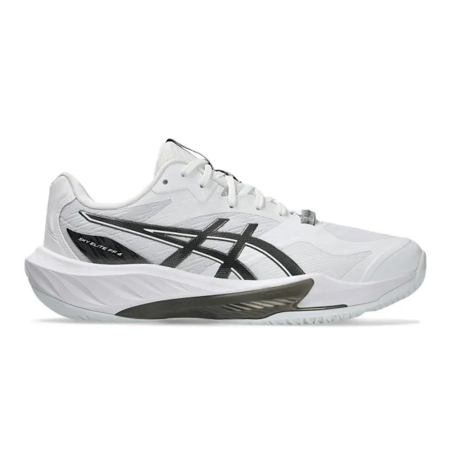 【asics 亞瑟士】SKY ELITE FF 4 男款 排球鞋 1053A084-100 白 黑 室內球場鞋 緩衝 避震