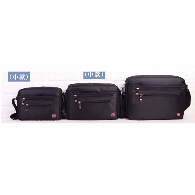 【SNOW.bagshop】雙11 斜背包中容量二主袋+外袋共五層防水尼龍布(其他規格)