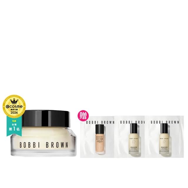 【Bobbi Brown 芭比波朗】維他命乳霜15ml入門組(維他命超完美乳霜15ml/旅遊保養)