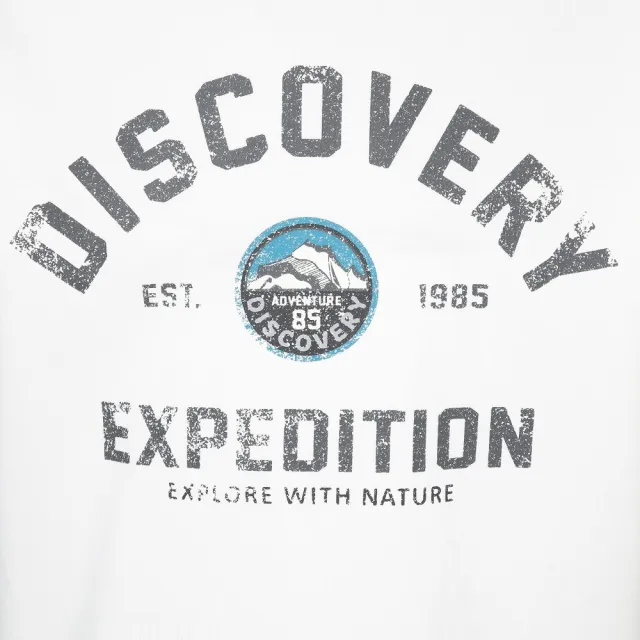 【Discovery Expedition】Freshvent 大Logo印花短袖T恤 上衣(DXRS8G053-WHS)