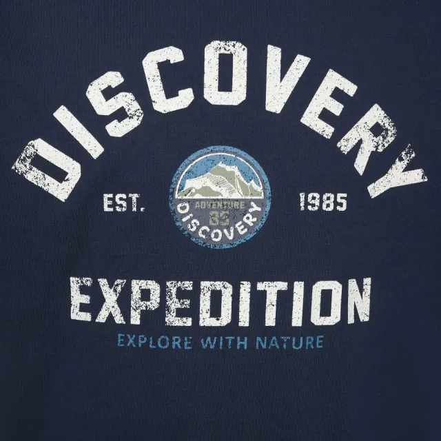 【Discovery Expedition】Freshvent 大Logo印花短袖T恤 上衣(DXRS8G053-NYD)