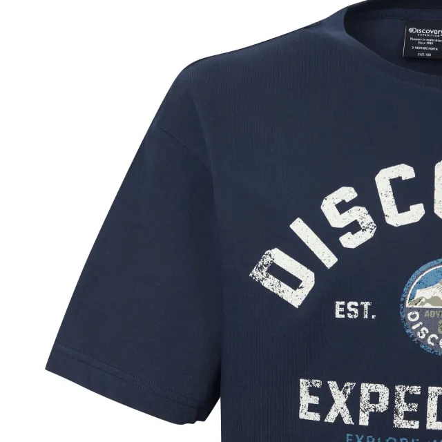 【Discovery Expedition】Freshvent 大Logo印花短袖T恤 上衣(DXRS8G053-NYD)