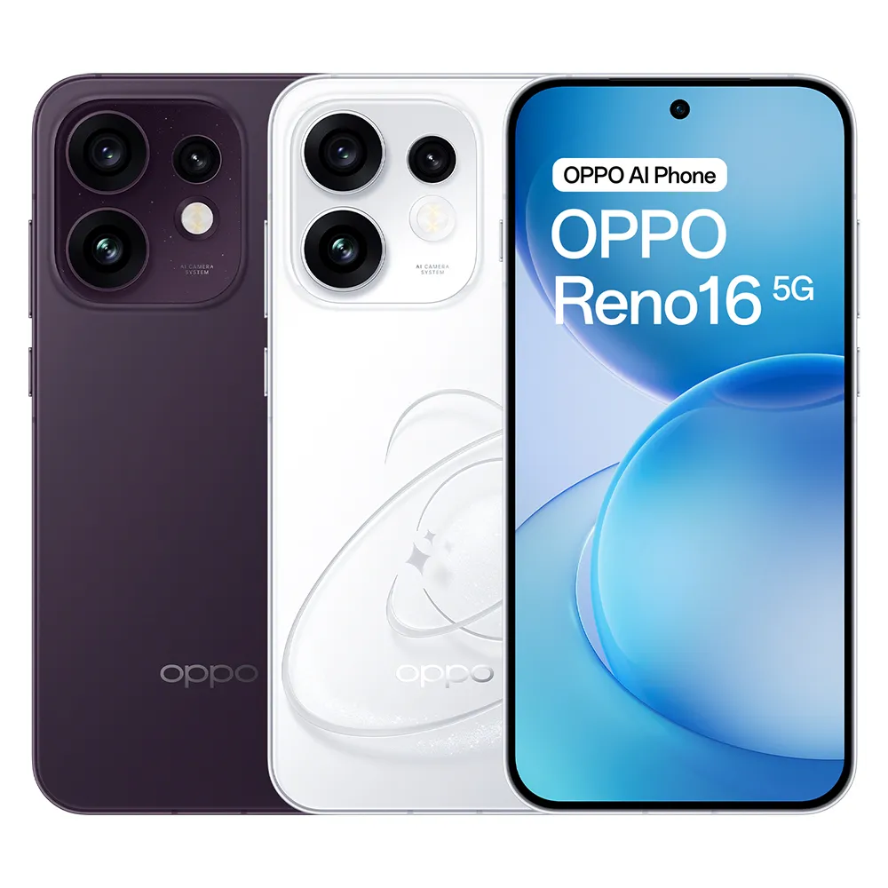 【OPPO】官方直營 Reno16 6.32吋(12G/256G/高通7Gen4/5000萬畫素主鏡頭)